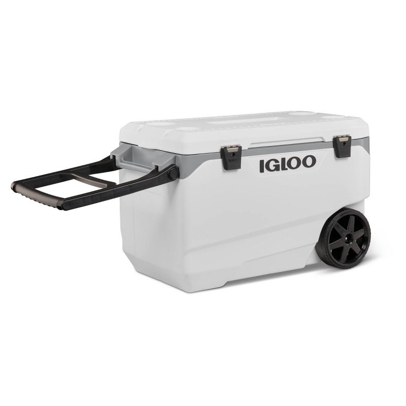 Igloo Flip and Tow 90qt Roller Cooler - White, 3 of 16