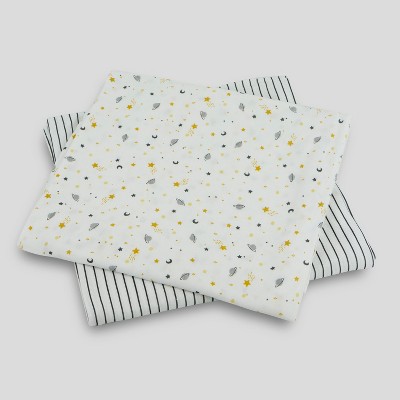 Milkberry Silky Soft 2 Pack Muslin Swaddle Blanket 100% Rayon of Bamboo Blankets for Girls & Boys