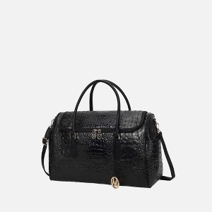 MKF Collection Rina Crocodile Women’s Duffle Bag by Mia K - 1 of 3