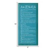 Slickblue Rustic Wall Sign – A to ZEN of Life Quote – Mindfulness & Motivation Wood Decor – 9x18 Inches, Color Options - 3 of 3