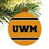 University of Wisconsin Milwaukee Official Stripes Wood Christmas Tree Holiday Ornament - 4 of 4
