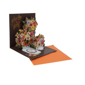 Unique Bargains Greeting Card Assorted Color 7.7"x5.7"x0.4" 1 Pc - 1 of 3