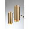 Savoy House Lio 8 - Light Chandelier in  Noble Brass - 3 of 3