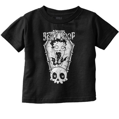 Halloween Betty Boop Undead Zombie Toddler Baby Girl T Shirt Brisco Brands
