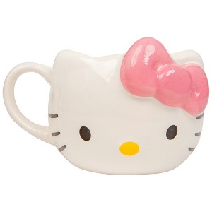 Adult Hello Kitty Bow 3D Mug - 1 of 2