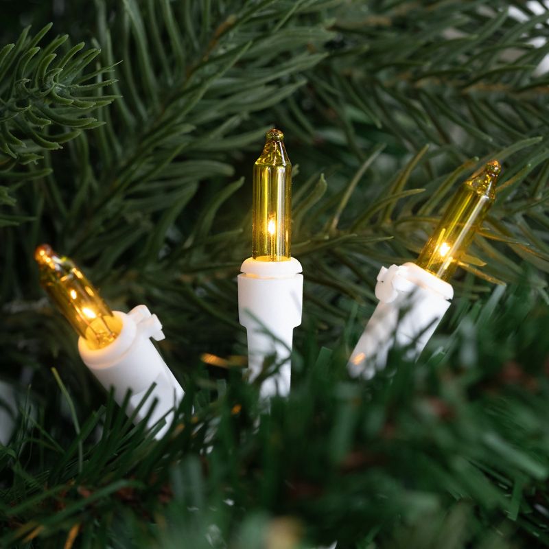 Northlight Mini Christmas Lights - Yellow - 20.25' White Wire - 100ct, 2 of 6