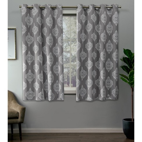 Exclusive Home Vesta Two Blackout Grommet Curtains buy 52 x 108