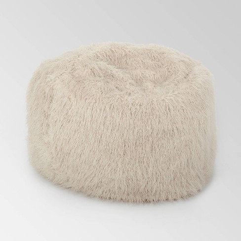 Lachlan Furry Bean Bag - Christopher Knight Home : Target