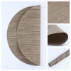REGALWOVEN PVC Waterproof Wrinkle-Resistant Placemats 14 x 14 Inch 6 Pcs - 2 of 4