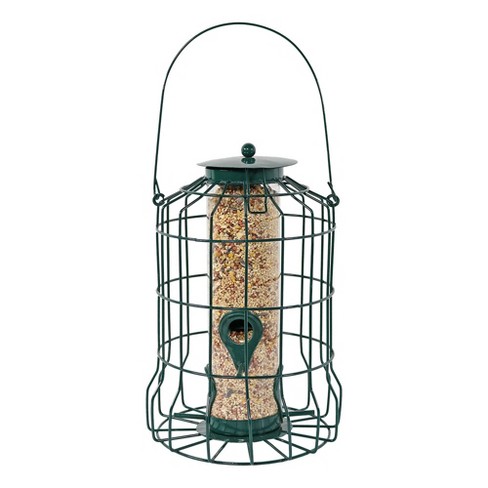 Sunnydaze Decor Squirrel Proof Metal Wire 4 Peg Bird Feeder