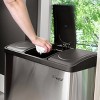 Elama 3 Section 15 Liter/4 Gallon Each Section Trash and Recycling Step Bin - 2 of 4