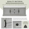 Modern Storage Bench, with Drawers & Removable Cushion, Shoe Bench, for Bedside, Living Room, Entryway, Multiple Design Styles & Color Combinations - 3 of 4