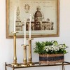 Park Hill Collection Classic Cast Aluminum Candle Stick Medium - 4 of 4