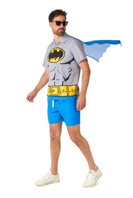 Suitmeister Two Piece Set For Men - Batman Halloween Costume ...