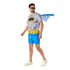 Suitmeister Men's Festival Summer Set - Batman - Blue - 1 of 4