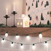 25ct LED C9 Classic Glow Indoor Outdoor Christmas String Lights with Green Wire - Wondershop™ - 2 of 4
