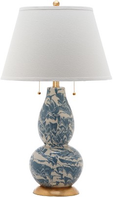 Color Swirls Glass Table Lamp - 28 Inch Height - LIT4159 - Safavieh
