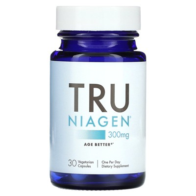 Tru Niagen Nicotinamide Riboside, 300 mg, 30 Vegetarian Capsules