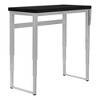 Vynxaria Modern 48" Adjustable Standing Computer Desk Black Laminate Grey Metal Frame for Home Office Laptop Work - 2 of 4