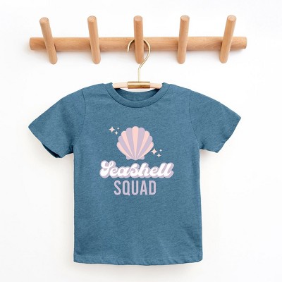 The Juniper Shop Seashell Squad Toddler Short Sleeve Tee