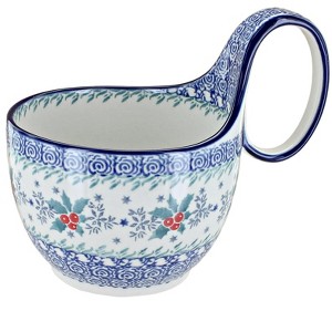 Blue Rose Polish Pottery 845 Ceramika Artystyczna Soup Mug - 1 of 1