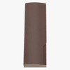 Unique Bargains Wood Grain Portable EyeGlasses Case 1 Pc - 2 of 4