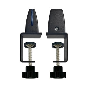 Evo Bytes 2-Piece Adjustable Desk Divider Clamps - 1 of 4