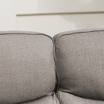 gray cushion/brown wicker