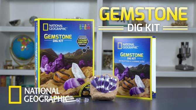 National Geographic Gemstone Dig Kit, 6 of 7, play video