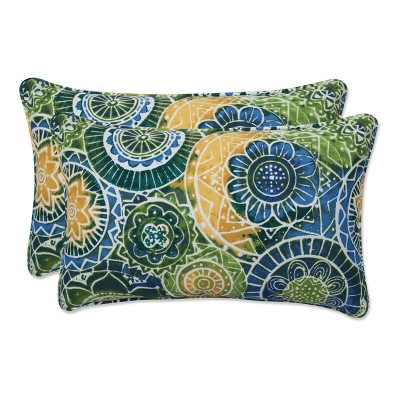 2-piece Outdoor Lumbar Pillows - Omnia - Pillow Perfect : Target