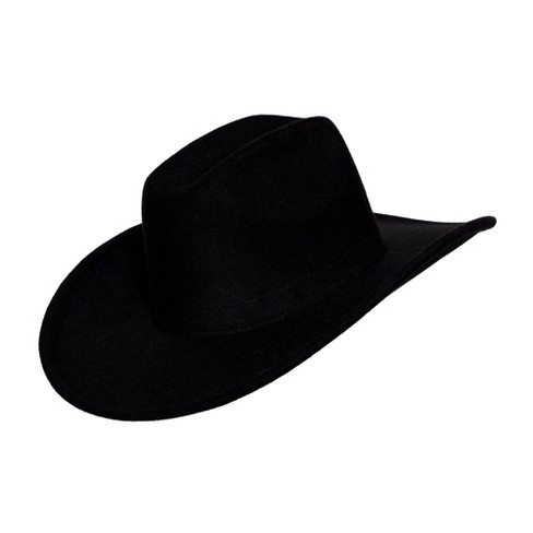 Underwraps Costumes Bullnose Cowboy Hat Adult Costume Accessory|Black - image 1 of 4