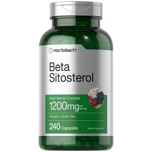 Horbaach Beta Sitosterol 1200mg | 240 Capsules - 1 of 4