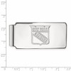 Black Bow Jewelry 10k White Gold New York Rangers NHL Money Clip - 2 of 3