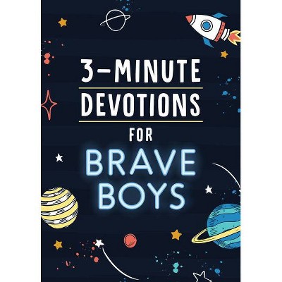 3-Minute Devotions for Brave Boys - by  Glenn Hascall (Paperback)