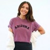 Simply Sage Market Women's Arizona Curved Short Sleeve Garment Dyed Tee - 2 of 4