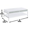 Mirage - Coffee Table - White - 3 of 4