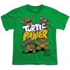 Teenage Mutant Ninja Turtles: Mutant Mayhem Turtle Power Cute Kids T Shirt For Youth, Kelly Green - 2 of 4