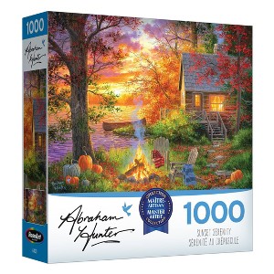RoseArt Abraham Hunter Sunset Serenity Jigsaw Puzzle - 1000pc - 1 of 4