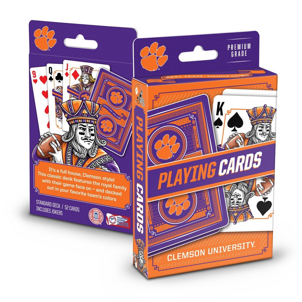 NCAA Clemson Tigers Classic Series Playing Cards