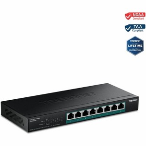 TRENDnet Expand Network 2.5G PoE++ Switch TPE-BG380 Ethernet Switch - 1 of 4