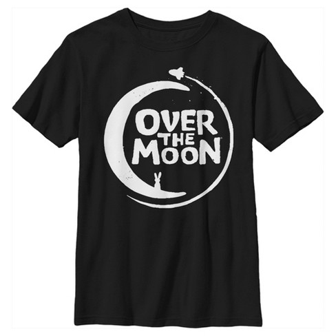 Boy S Over The Moon Bold Logo T Shirt Target - roblox shirts codes page 238