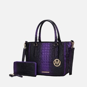 MKF Collection Aphelia Halloween Croc-Embossed Everyday Tote Women's Handbag by Mia K - 1 of 4
