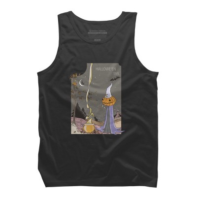Men's Design By Humans Halloween magic brewery By runcatrun Tank Top