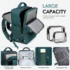 HTUTWOO 1pc Casual Large Capacity Travel Backpack, Simple Laptop Bag For Travel, Lightweight Zipper Backpack,Preppy School Bag,Back to School Bag - 2 of 4