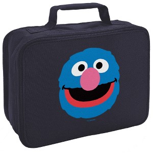 Sesame Street Grover Head Insulated Soft Sided Lunch Box - 1 of 4