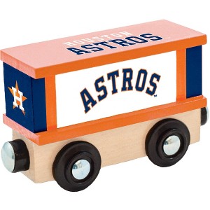 MasterPieces Wood Train Box Car - MLB Houston Astros - 1 of 4
