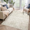 Boho Moroccan Area Rug  Machine Washable Non Slip Bedroom Rug Non Shedding Throw Soft Indoor Carpet - 3 of 4