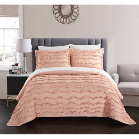 Chic Home Anthea 20 X 28 Pillow Sham Blush Target