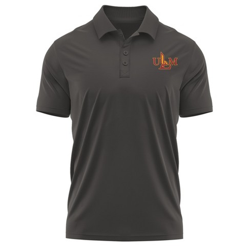 University of Louisiana Monroe Adult Polo Left Chest Logo, Athletic Heather - image 1 of 4