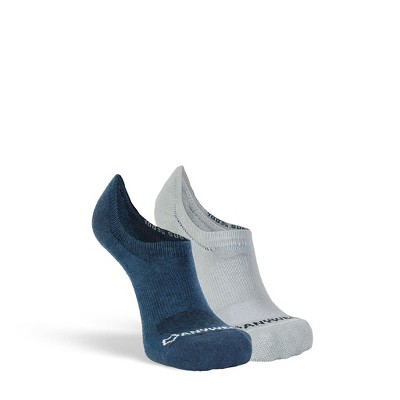 Anywear Essential Lightweight No Show Sock - 2 Pack